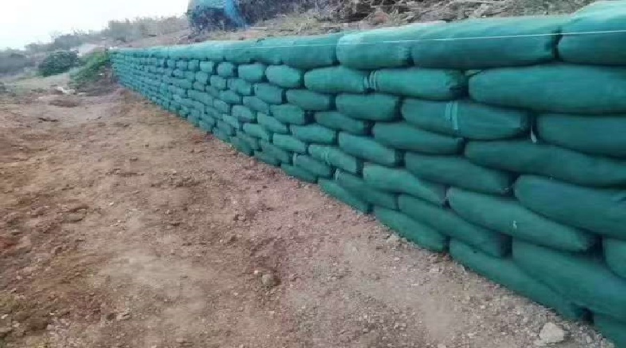 生态袋护坡施工工艺，河道边坡生态修复材料介绍